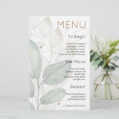 Het menu Waterverf van de Bigantie van de Bouw van (Staand voorkant)