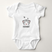 Het meoww baby jersey bodysuit ontwerp (Voorkant)