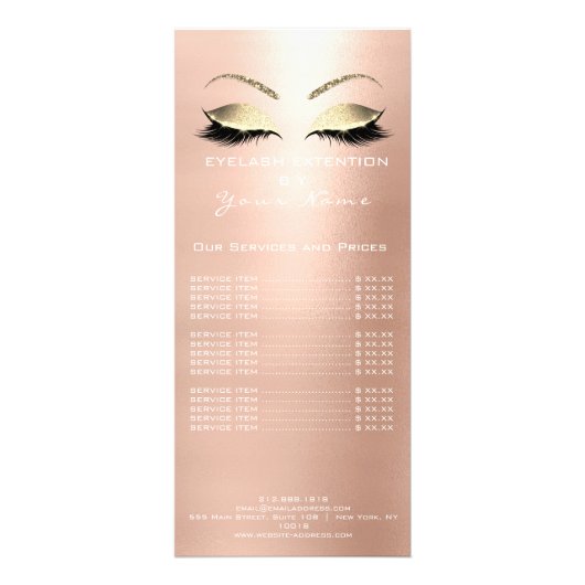 Het merken de Uitgebreide Skinny White van de Lijs Reclamekaart (Voorkant)