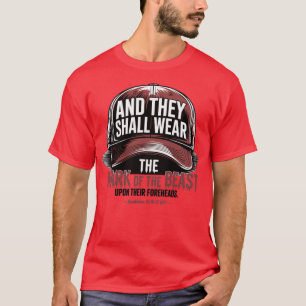 Het merkteken van het beest t-shirt