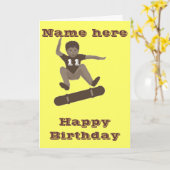 Het met een skateboard rijden van het Wegknippen Kaart (Gele Bloem)