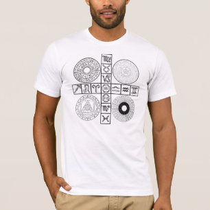 Het metafysisch Sleutelt-shirt van de Kalender (fr T-shirt