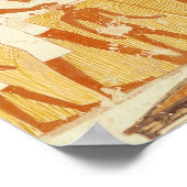 Het meten van het land aan de hand van touw poster (Hoek)