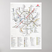 Het metroplan 2033 poster (Voorkant)
