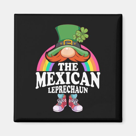 Het Mexicaanse kabouter St. Patrick's Day kostuum Magneet (Voorkant)