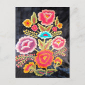 Het Mexicaanse ontwerp van het Borduurwerk Briefkaart (Voorkant)