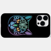 Het Miauwende Wezen Case-Mate iPhone Case (Achterkant (horizontaal))