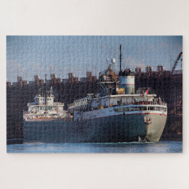 Het Michipicoten-schip, twee havens in Minnesota Legpuzzel