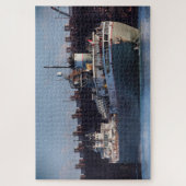 Het Michipicoten-schip, twee havens in Minnesota Legpuzzel (Verticaal)