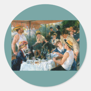 Het Middagmaal van Renoir van de Partij van het Ronde Sticker