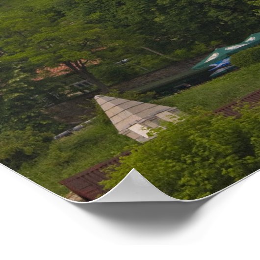 Het middeleeuwse bolwerk van Tsarevets Poster (Hoek)