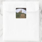 Het middeleeuwse bolwerk van Tsarevets Vierkante Sticker (Tas)