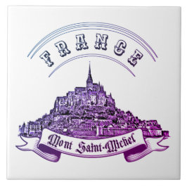 Het middeleeuwse klooster Mont Saint Michel. Frank Tegeltje