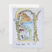 Het Middellandse-Zeegebied | Eze, Frankrijk Briefkaart (Voorkant / Achterkant)