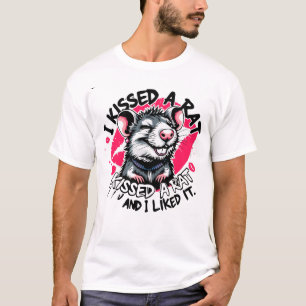Het middelpunt is een brutale, stekelige rat met t-shirt
