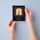 Het Midden-Oosten of het Libanese Marokkaanse rest Flyer (Hand)