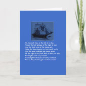 Het middenHorloge Kaart (Voorkant)