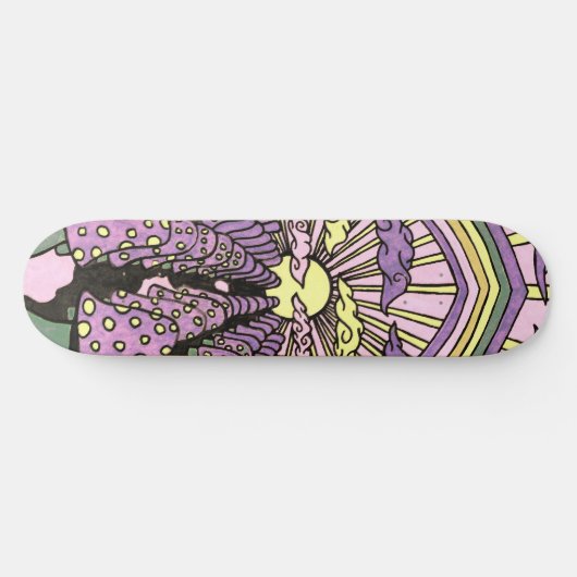 Het middenpaneel van Shirum Kingdom Persoonlijk Skateboard (Horizontaal)