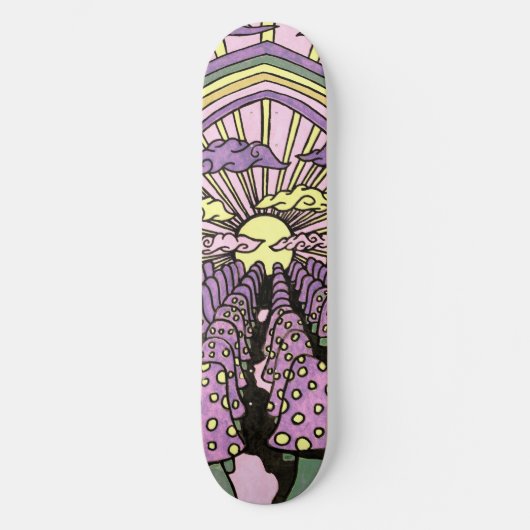 Het middenpaneel van Shirum Kingdom Persoonlijk Skateboard (Voorkant)