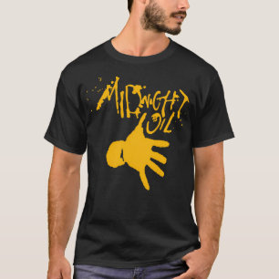 Het middernachtschilderij met olie t-shirt