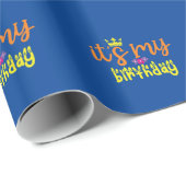 Het mijn Birthday Wrapping Paper Cadeaupapier (Rol Hoek)