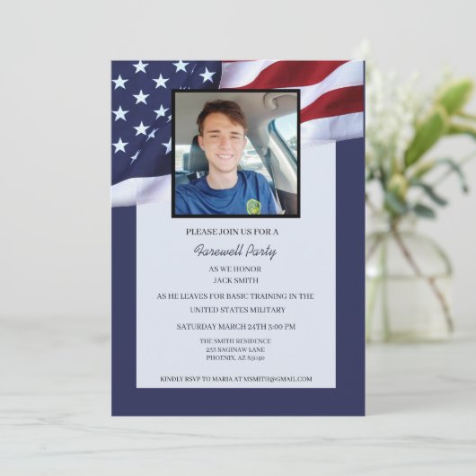 Het militaire kamp van de Verenigde Staten gaat we Kaart (Staand voorkant)