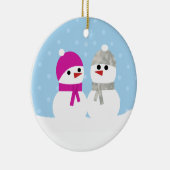 Het militaire Ornament van het Paar van de Sneeuw (Rechts)