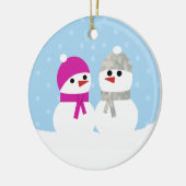 Het militaire Ornament van het Paar van de Sneeuw (Links)