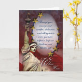 Het militaire Wenskaart van het Huis van de Kaart (Gele Bloem)