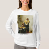 Het Milkmaid Vermeer - T-shirt voor vrouwen (Voorkant)