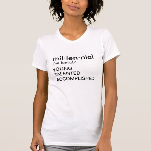 Het millennium t-shirt (Voorkant)