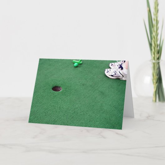 Het mini Golf nodigt uit (Voorkant)