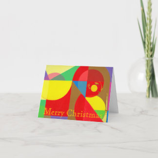 Het mini Wenskaart van Kerstmis Feestdagen Kaart