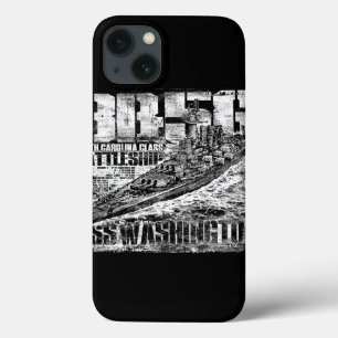 Het MiniHoesje van Washington van het slagschip Case-Mate iPhone Case