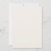 Het Minimale Luxe Trouwpakket Kaart (Achterkant)
