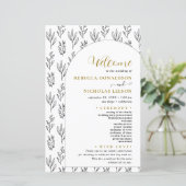 Het Minimale Programma van het Bieden van de Tekst (Staand voorkant)