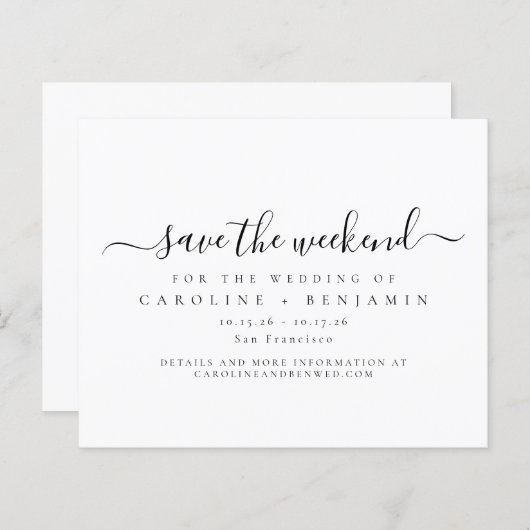 Het Minimale Zwarte Manuscript van de begroting sp (Voorkant / Achterkant)