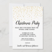 Het minimalistische kerstfeest in Confetti Kaart (Voorkant)