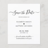 Het minimum van de begroting elegant Manuscript sp (Voorkant)