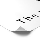 Het ministerie van Gekke Walken Poster (Hoek)