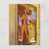 Het Minoan Palace van Knossos FRESCO Briefkaart (Voorkant)