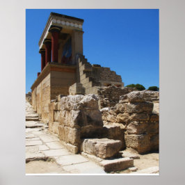 Het Minoan Palace van Knossos Poster