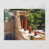 Het Minoïsche paleis van het afbeelding Knossos Briefkaart (Voorkant)