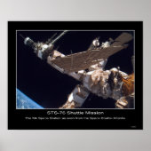 Het Mir Space Station Poster (Voorkant)