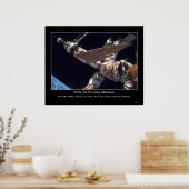 Het Mir Space Station Poster (Keuken)
