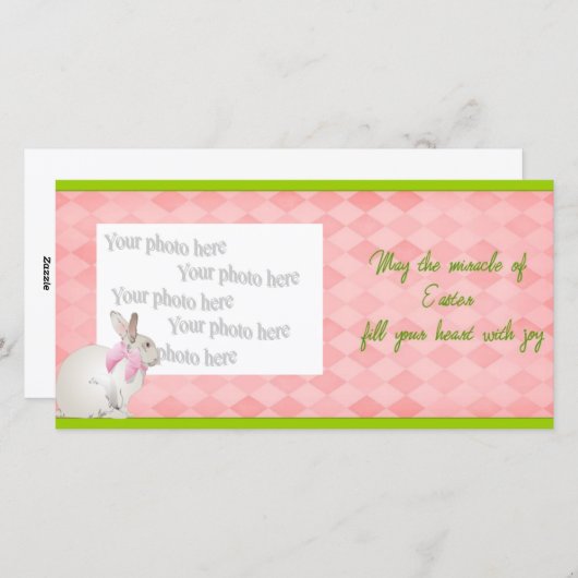 Het Mirakel van Pasen Feestdagenkaart (Voorkant / Achterkant)