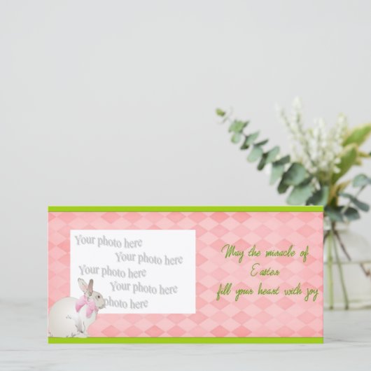 Het Mirakel van Pasen Feestdagenkaart (Staand voorkant)