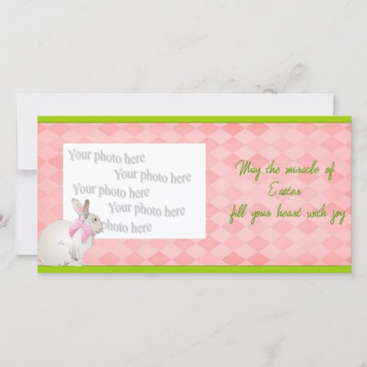 Het Mirakel van Pasen Feestdagenkaart (Voorkant)