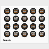 Het miskende onzichtbare ziekte Rsd Crps A Ronde Sticker (Vel)