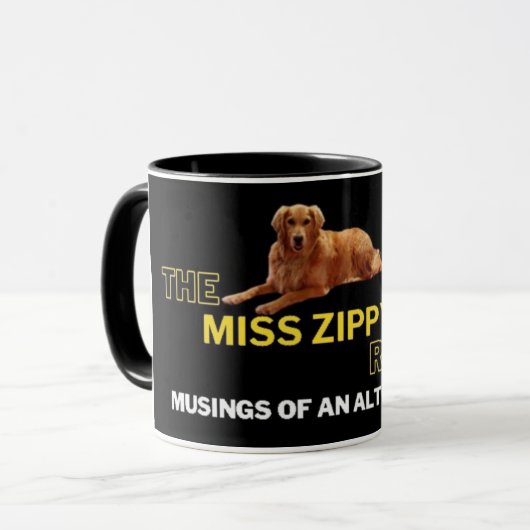 Het Miss Zippy Rapport Mok (Voorkant links)